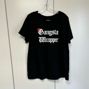 Torrid Gangsta Wrapper Tee Shirt